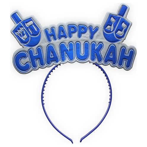 Happy Hanukkah Head Bopper Hairband